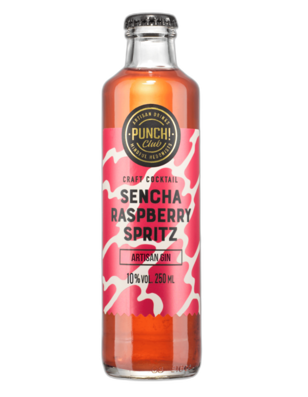 Cocktail Sencha Rasberry Punch Club 250 ml