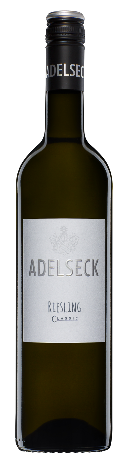 Adelseck Riesling Classic – Typischer Nahe Riesling, halbtrocken ausgebaut, Produktfoto