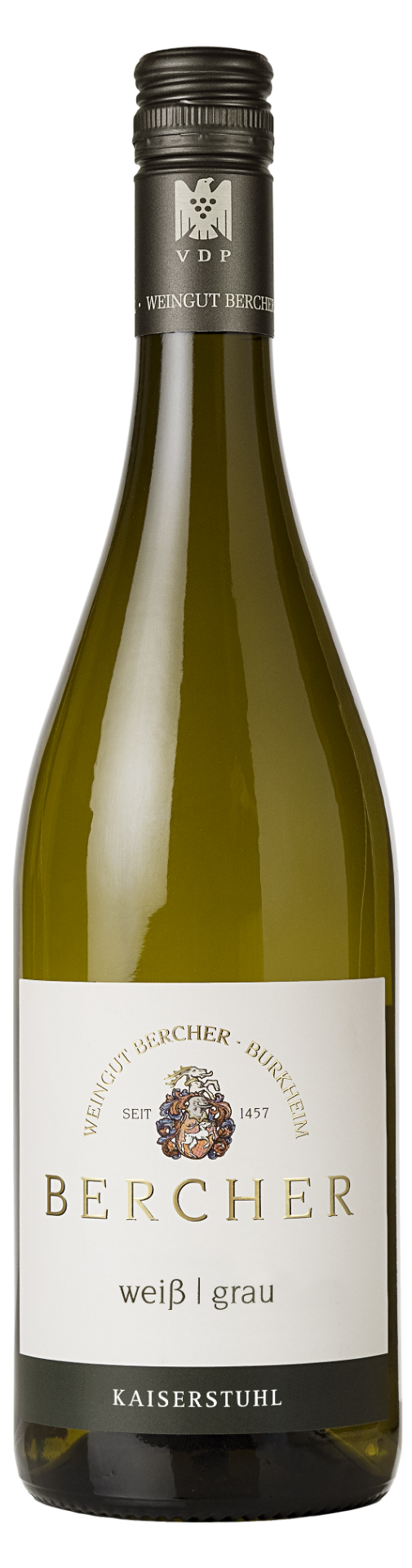 Bercher Cuvée Weiß & Grau VDP Gutswein – Elegante weiße Cuvée aus Baden (Kaiserstuhl)