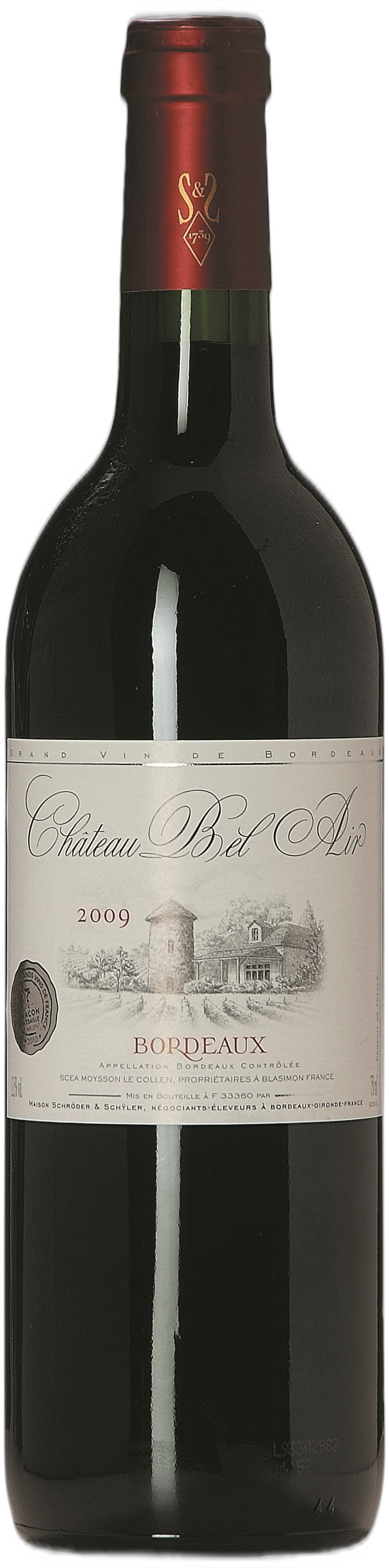 Château Bel Air AC Bordeaux Frankreich Rotwein trocken samtig