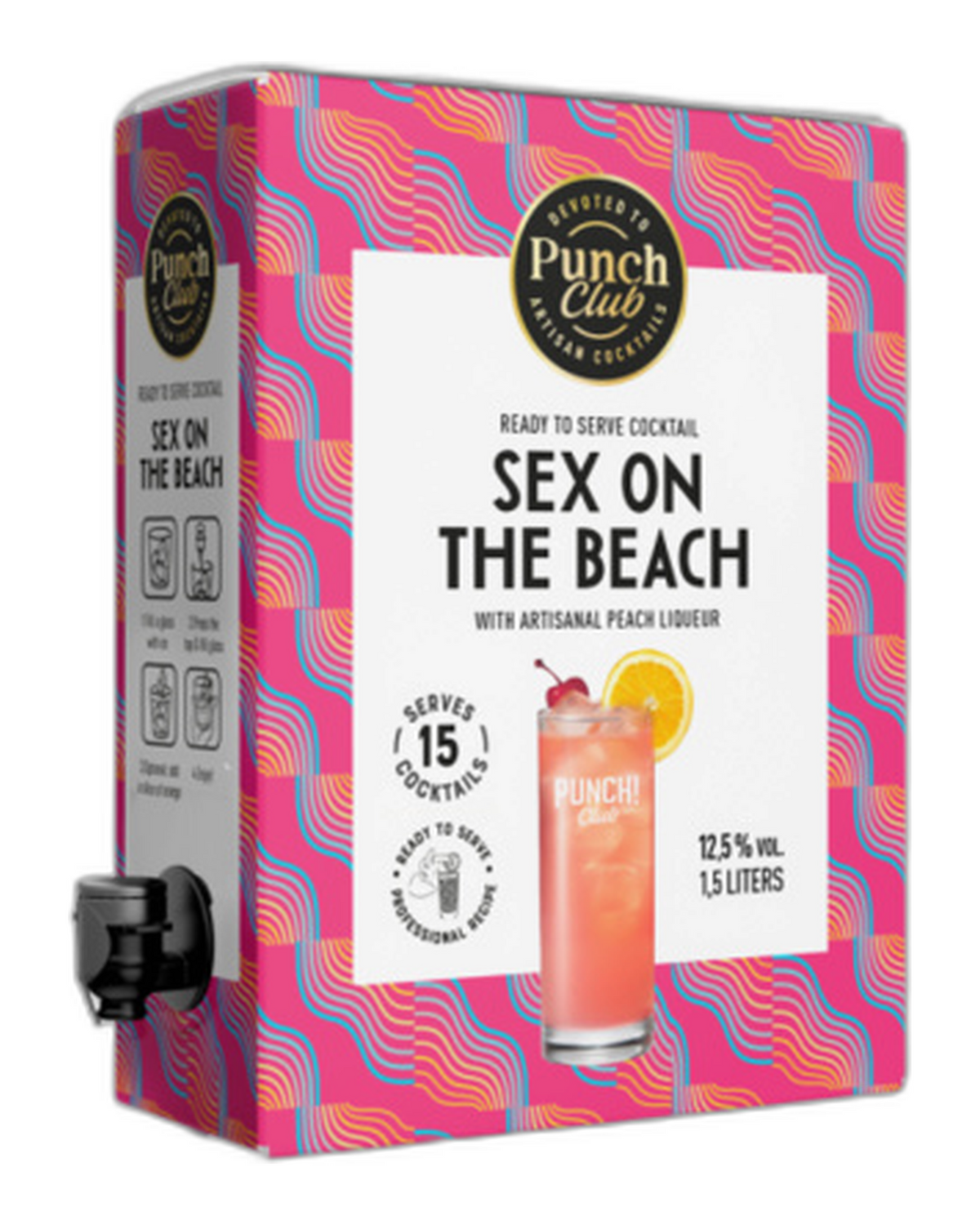Cocktail Sex on the Beach Punch Club 1,5 L Box