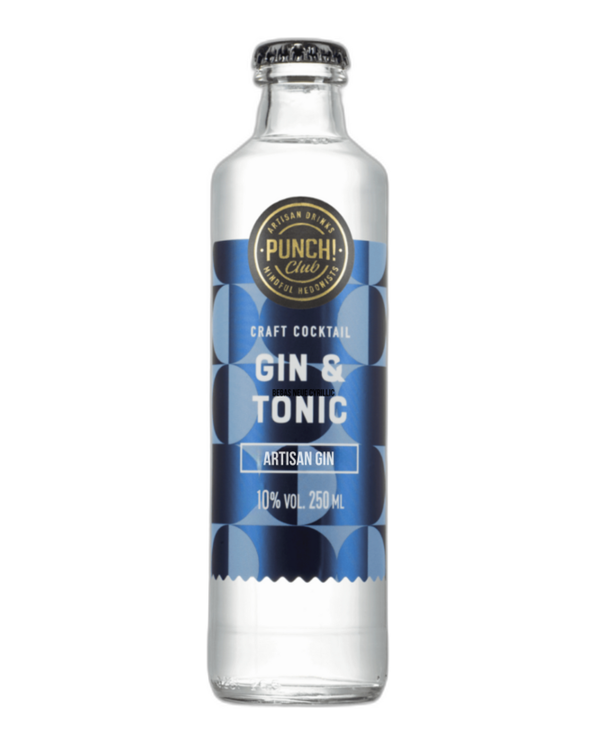 Cocktail Gin & Tonic Punch Club 250 ml