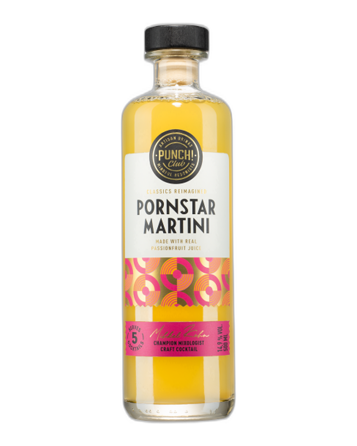 Cocktail Pornstar Martini Punch Club 500 ml