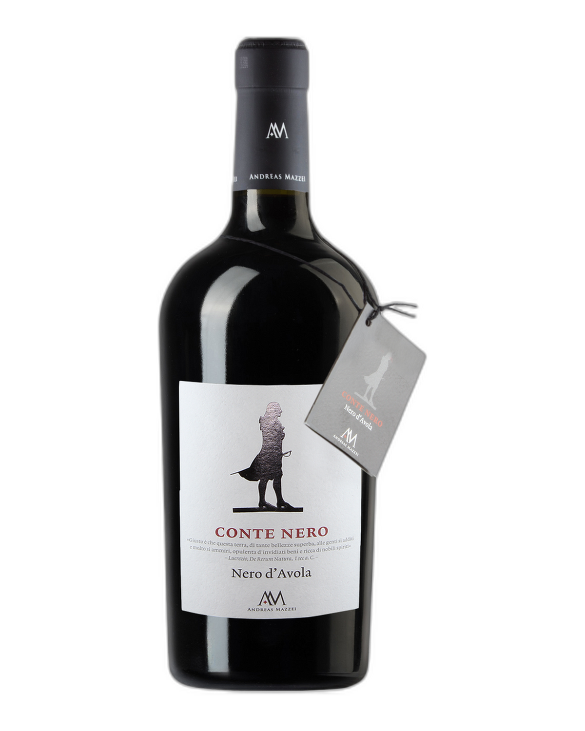 Conte Nero DOP Italien Sizilien Rotwein trocken Nero d'Avola 92 Punkte