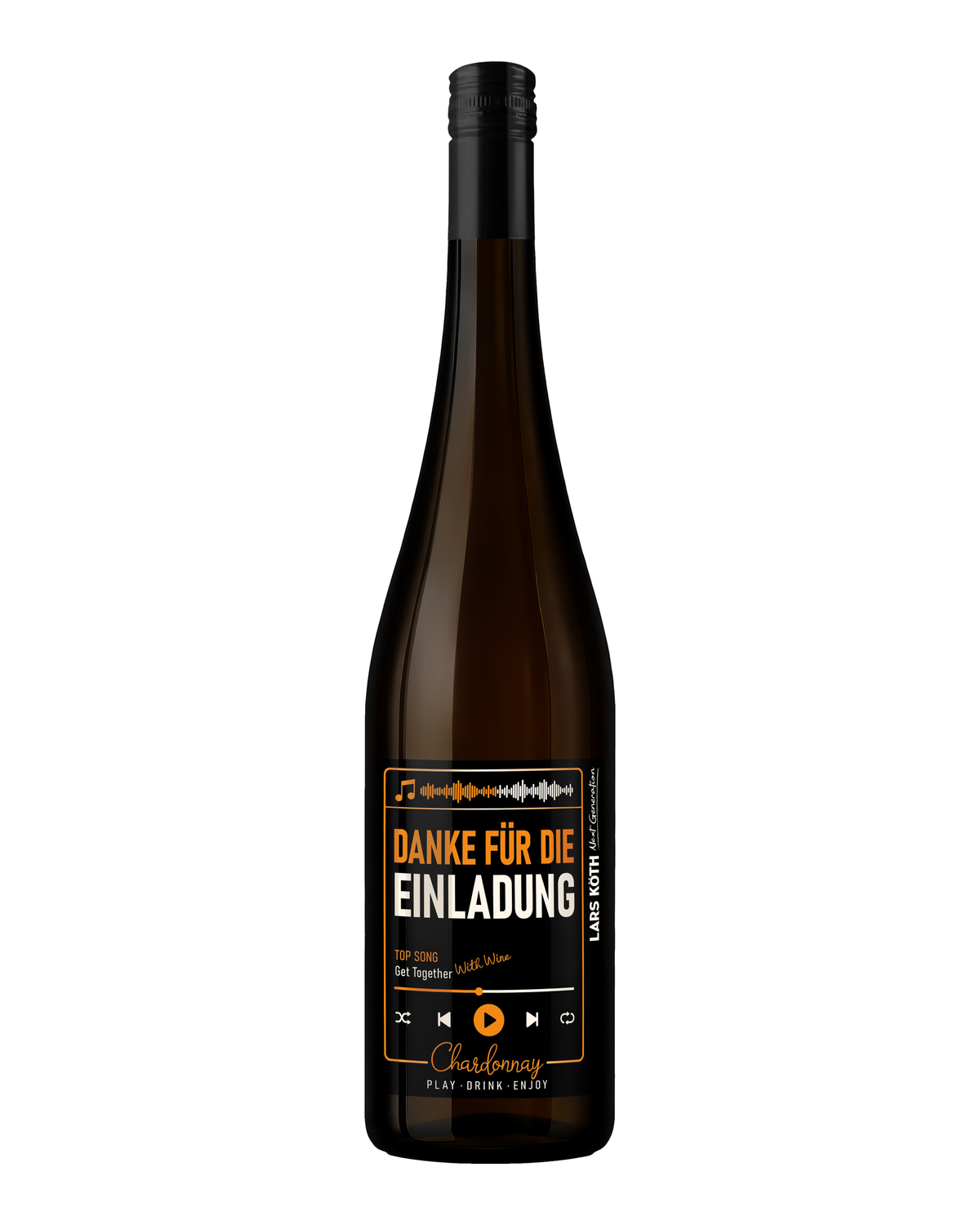Danke für die Einladung Chardonnay feinherb Lars Köth Next Generation - Rheinhessen (Deutschland)
