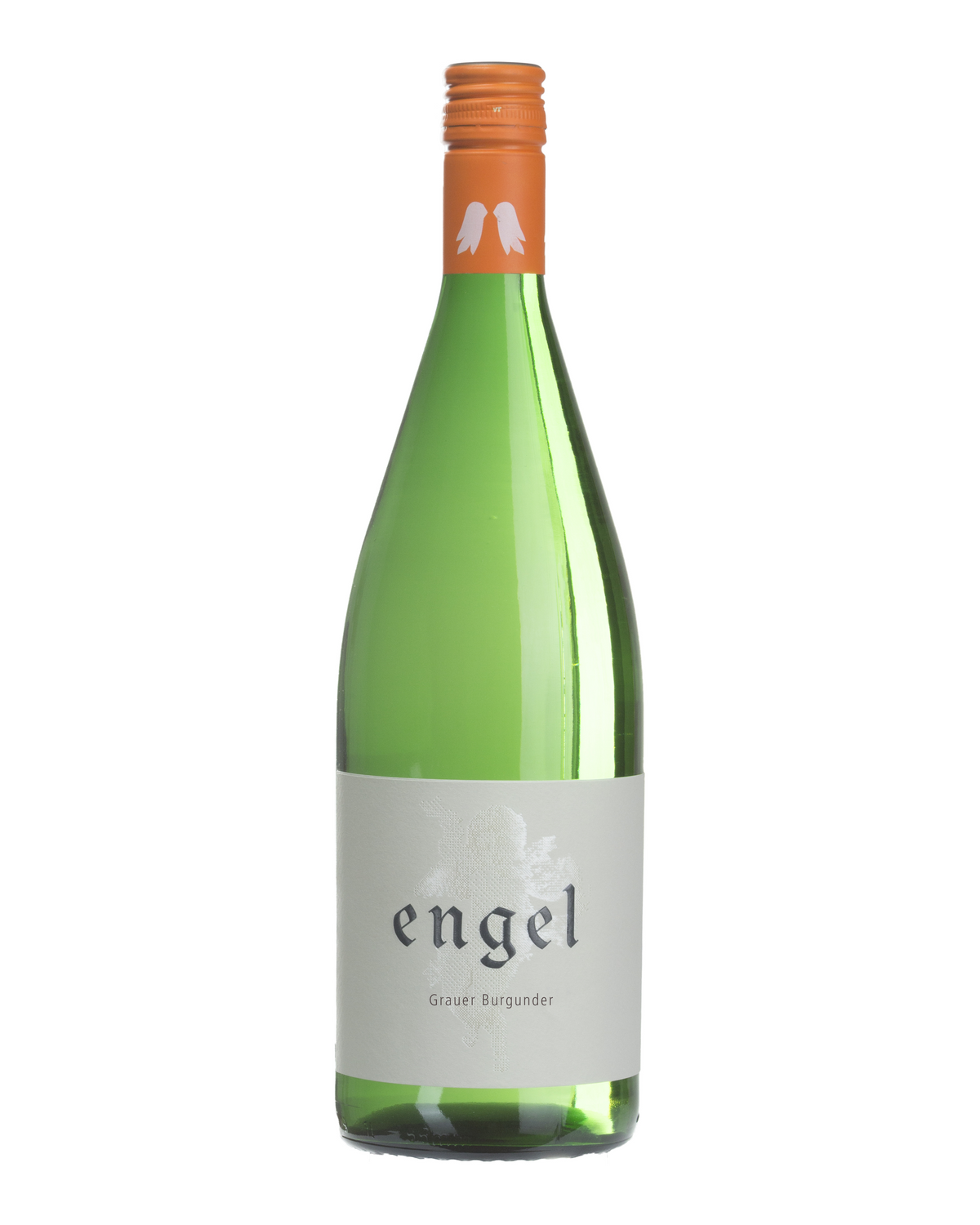 Engel Grauer Burgunder 1 Liter Flasche – Rheinhessischer Weißwein für gesellige Runden