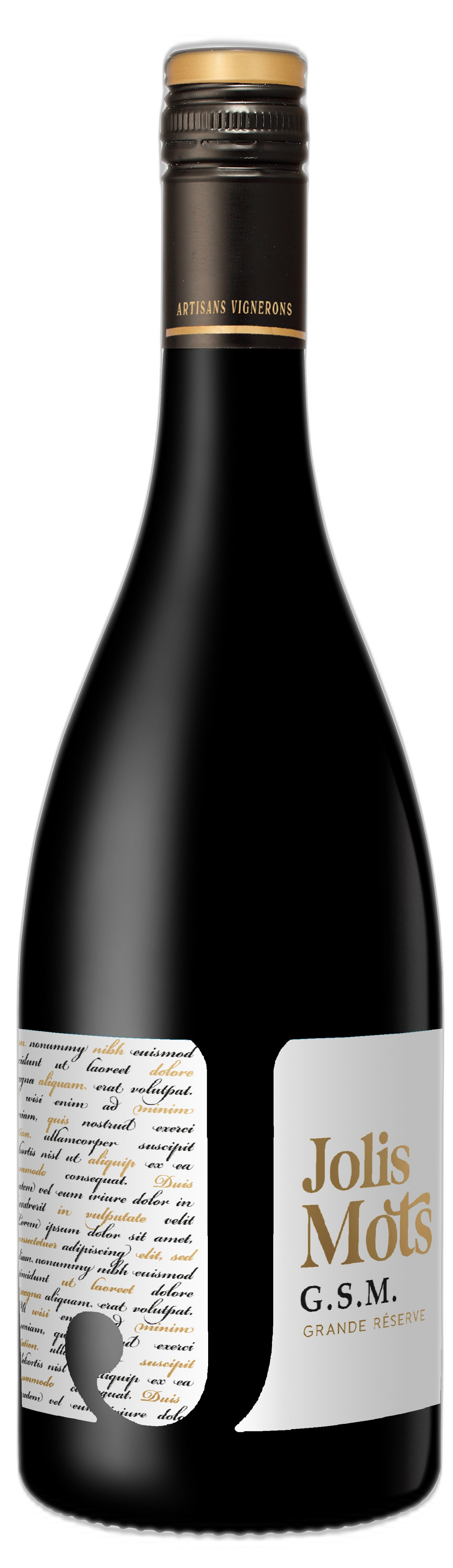 GSM Jolis Mots Grande Réserve Rotwein trocken Frankreich Grenache Syrah