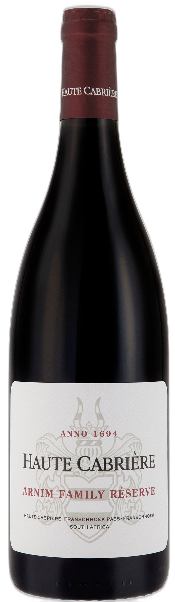 Haute Cabrière Arnim Family Réserve Rotwein Südafrika trocken
