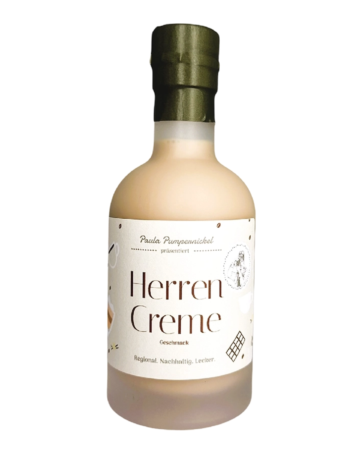 Paula Pumpernickel Herrencreme Sahnelikör, 0,2-l-Flasche