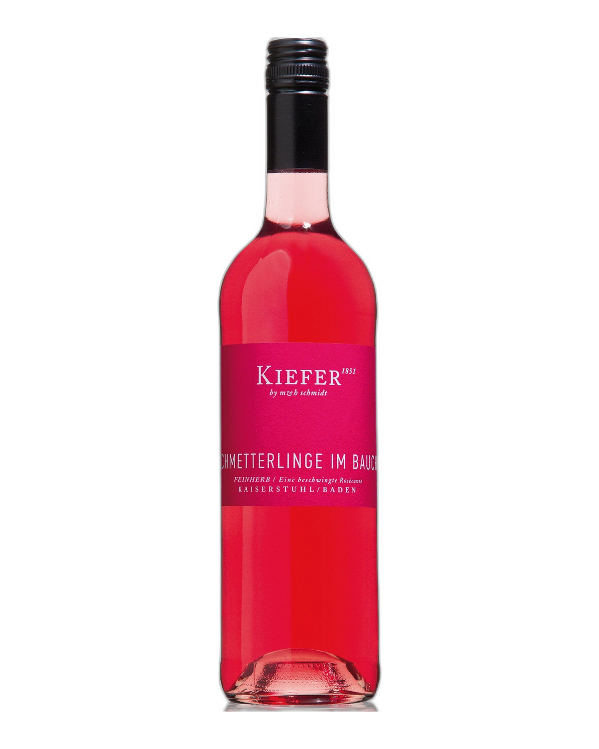 Kiefer Schmetterlinge im Bauch Rotwein feinherb Deutschland Lebensfreude fruchtig