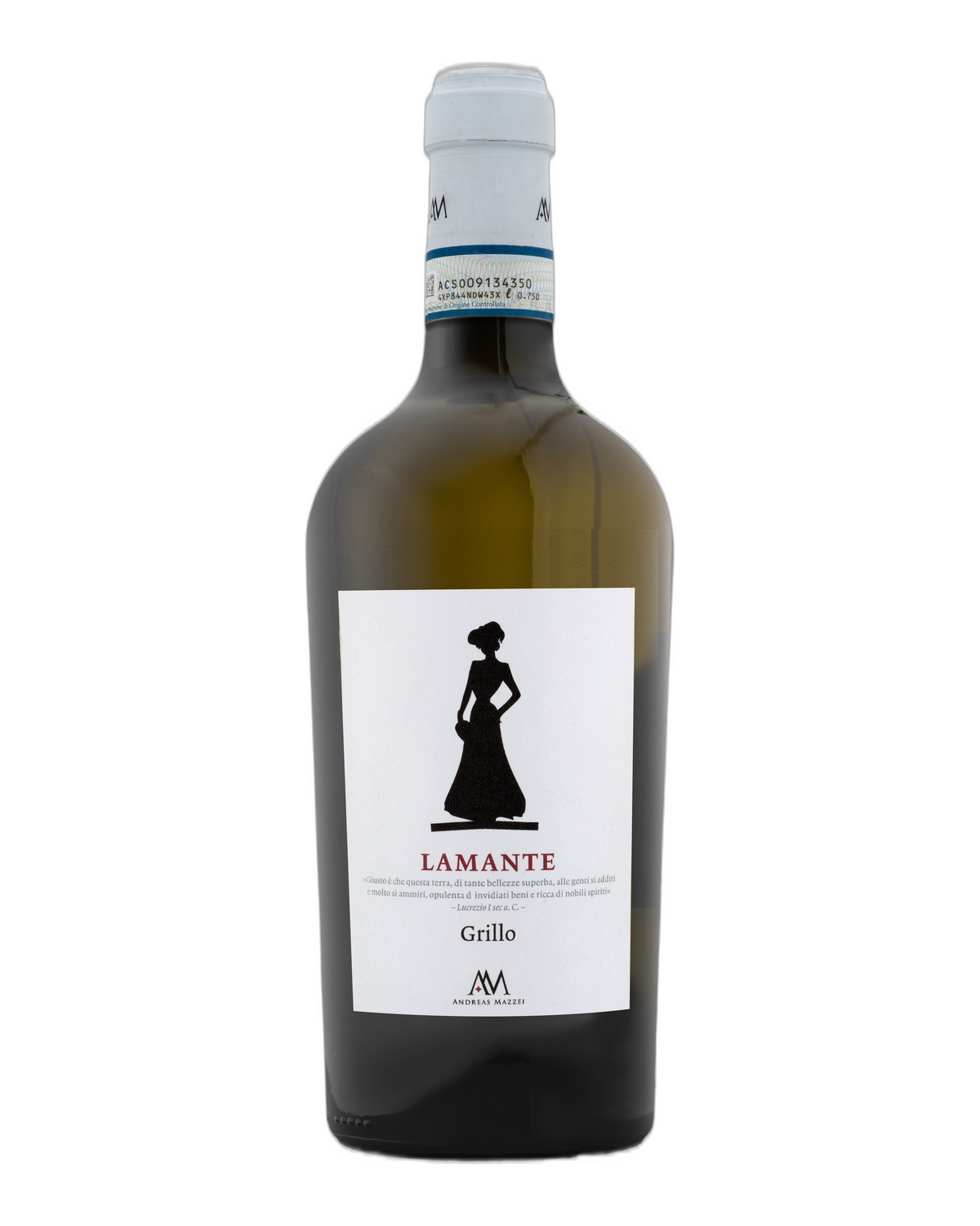L'amante Bianco Grillo DOP Weißwein Italien Sizilien trocken