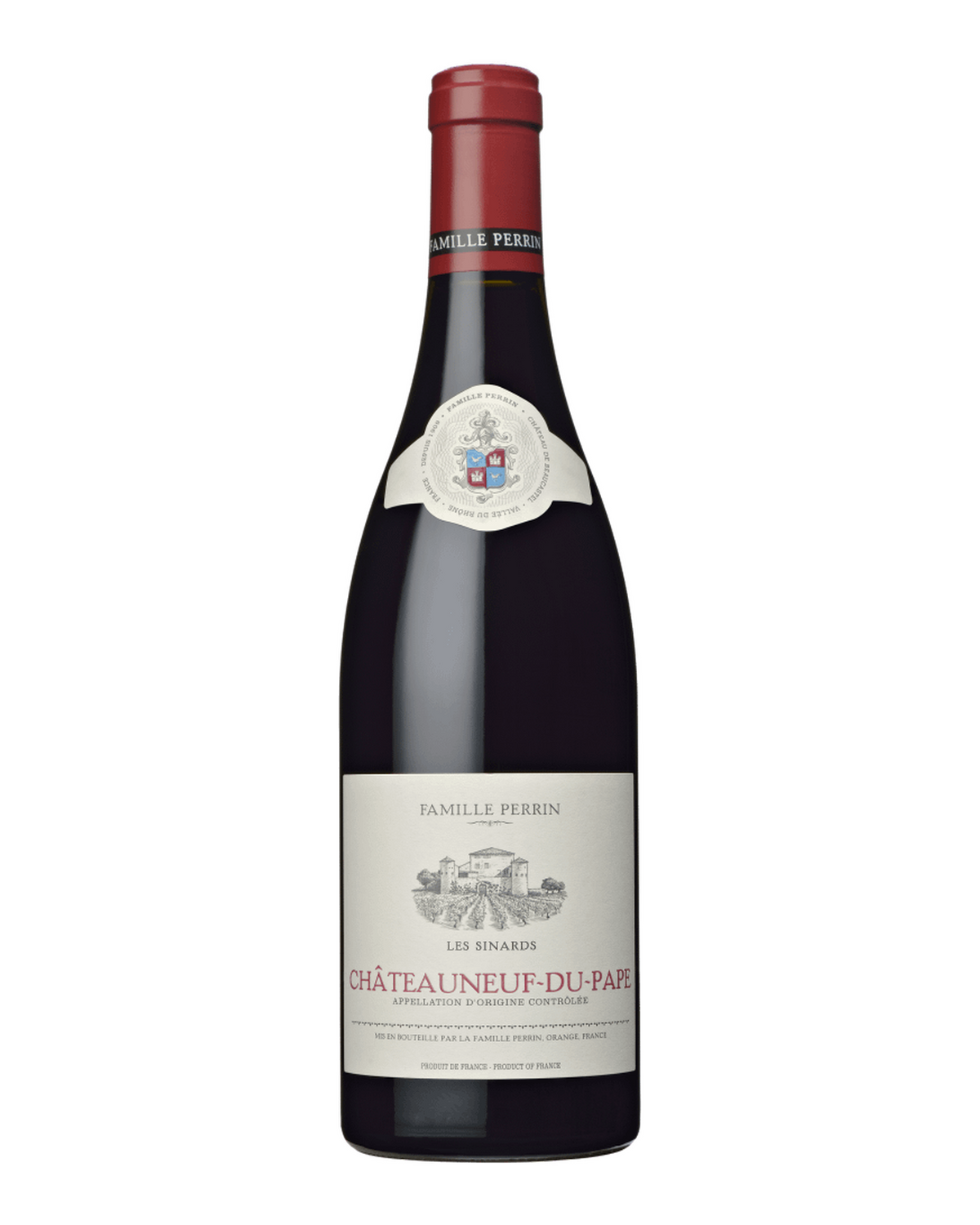 Les Sinards Châteauneuf du Pape Famille Perrin Châteauneuf-du-Pape AOP - Rhône (Frankreich)
