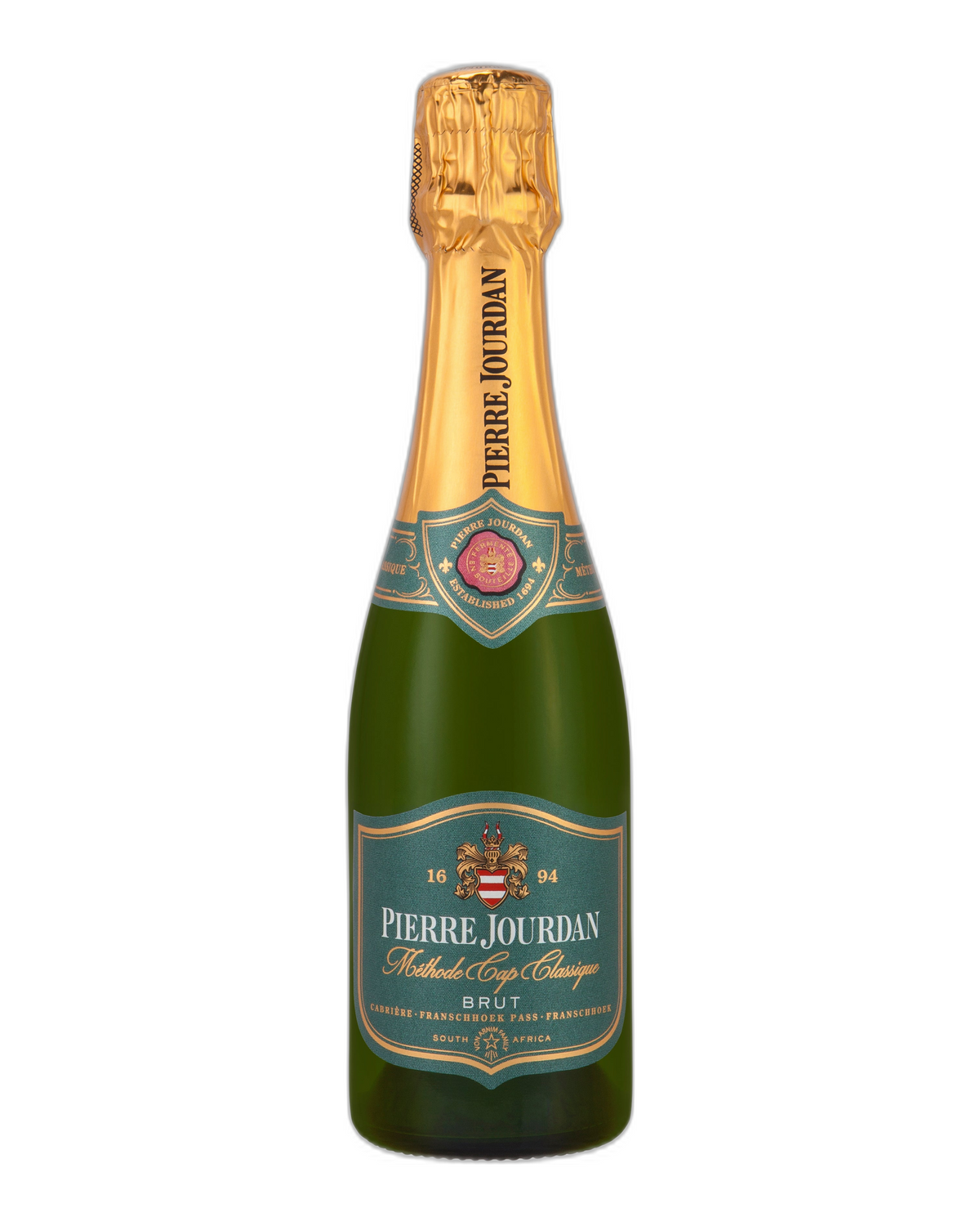 Pierre Jourdan Brut Sekt Südafrika traditionelle Flaschengärung 375ml