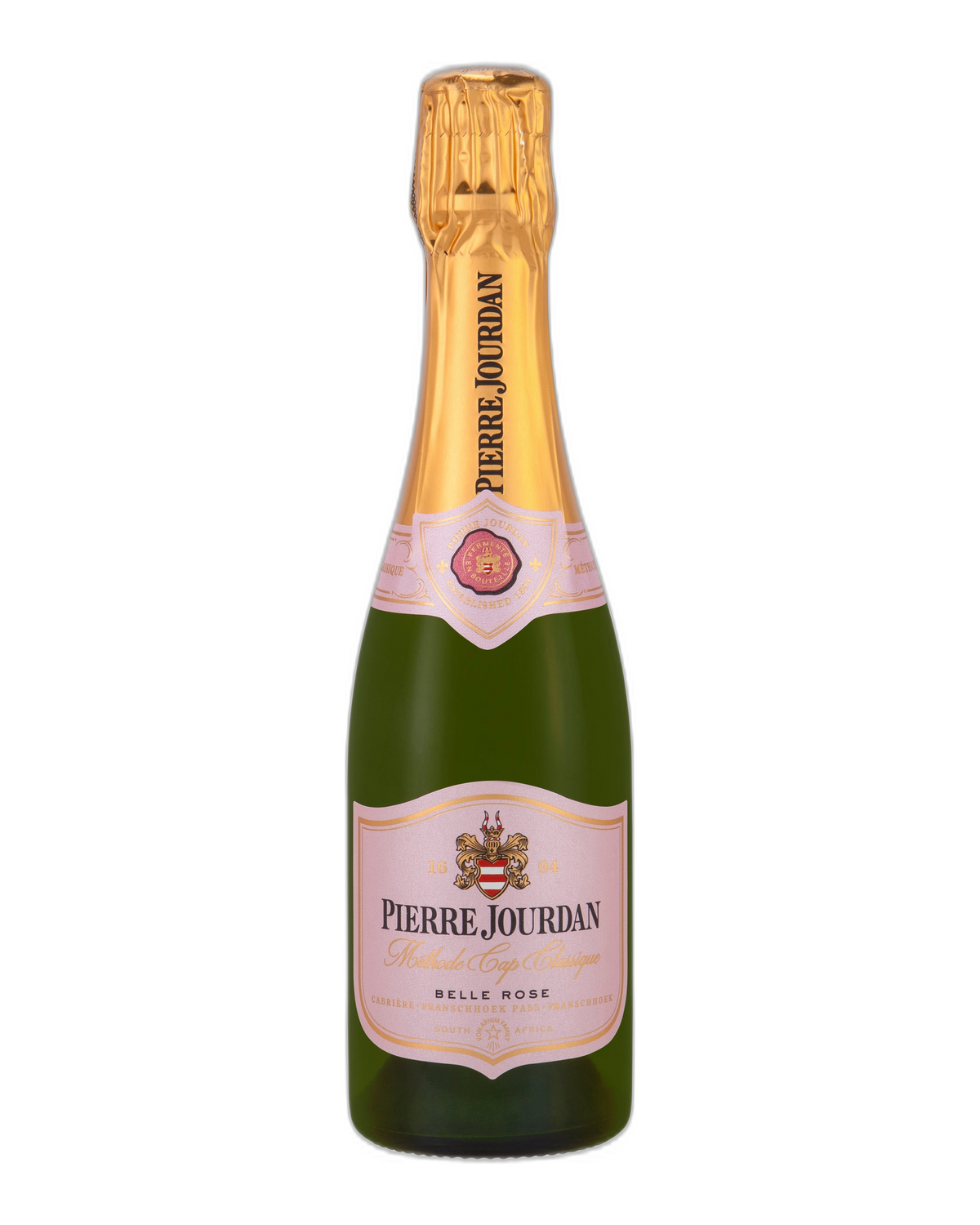 Pierre Jourdan Cuvée Belle Rose 375ml Sekt Südafrika Pinot Noir trocken