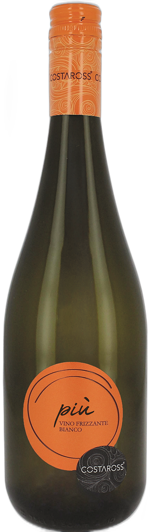 Piu Costaross Vino Frizzante Bianco Italien Glera spritzig feinherb