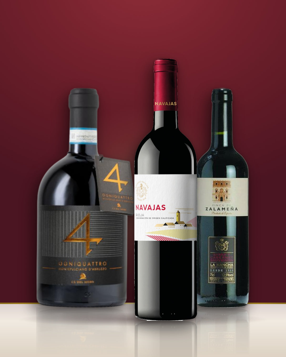 Probierpaket Wein zu Ente & Gans – 3 Rotweine zum Kennenlernen