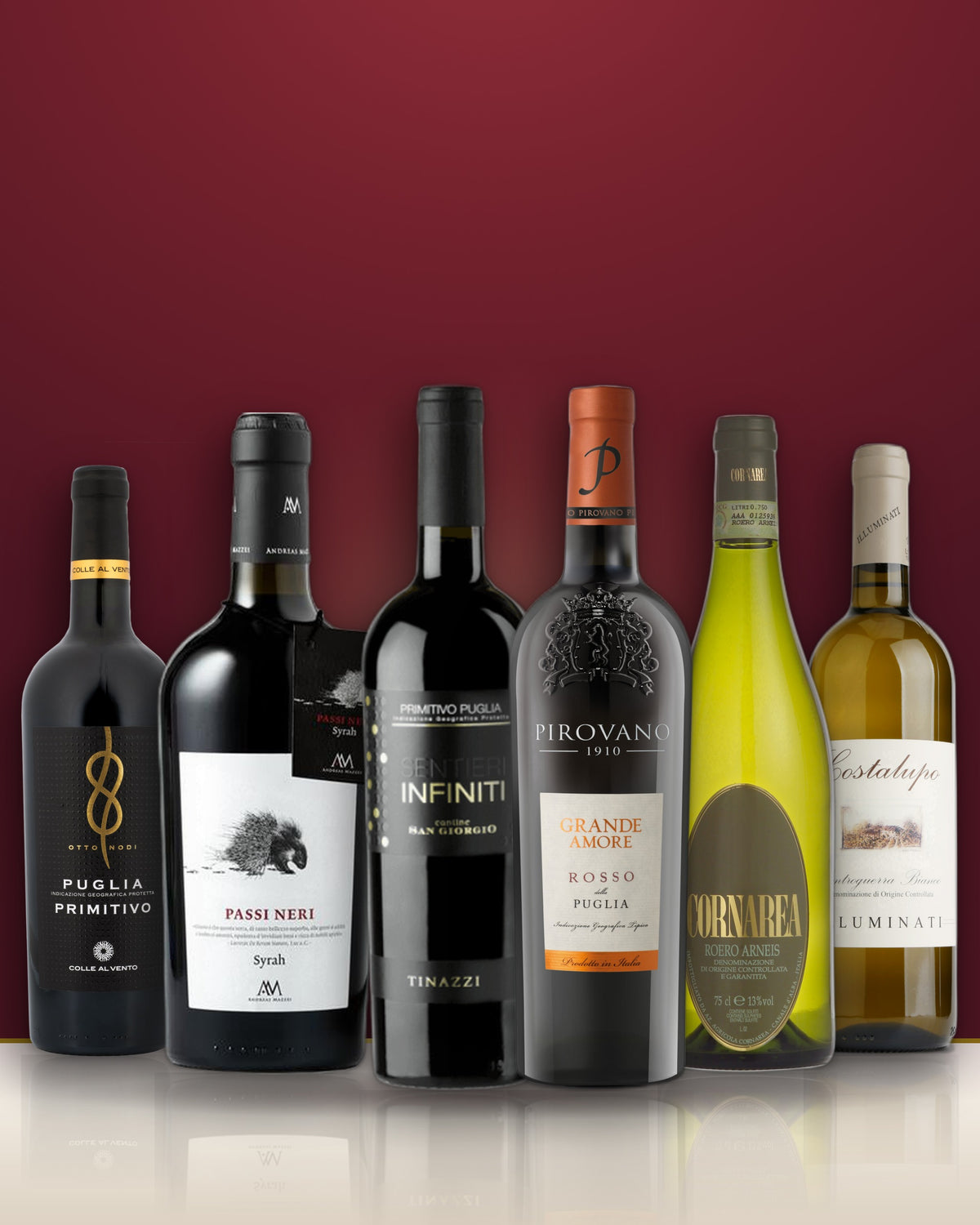 Probierpaket Italien entdecken – 6 Weine