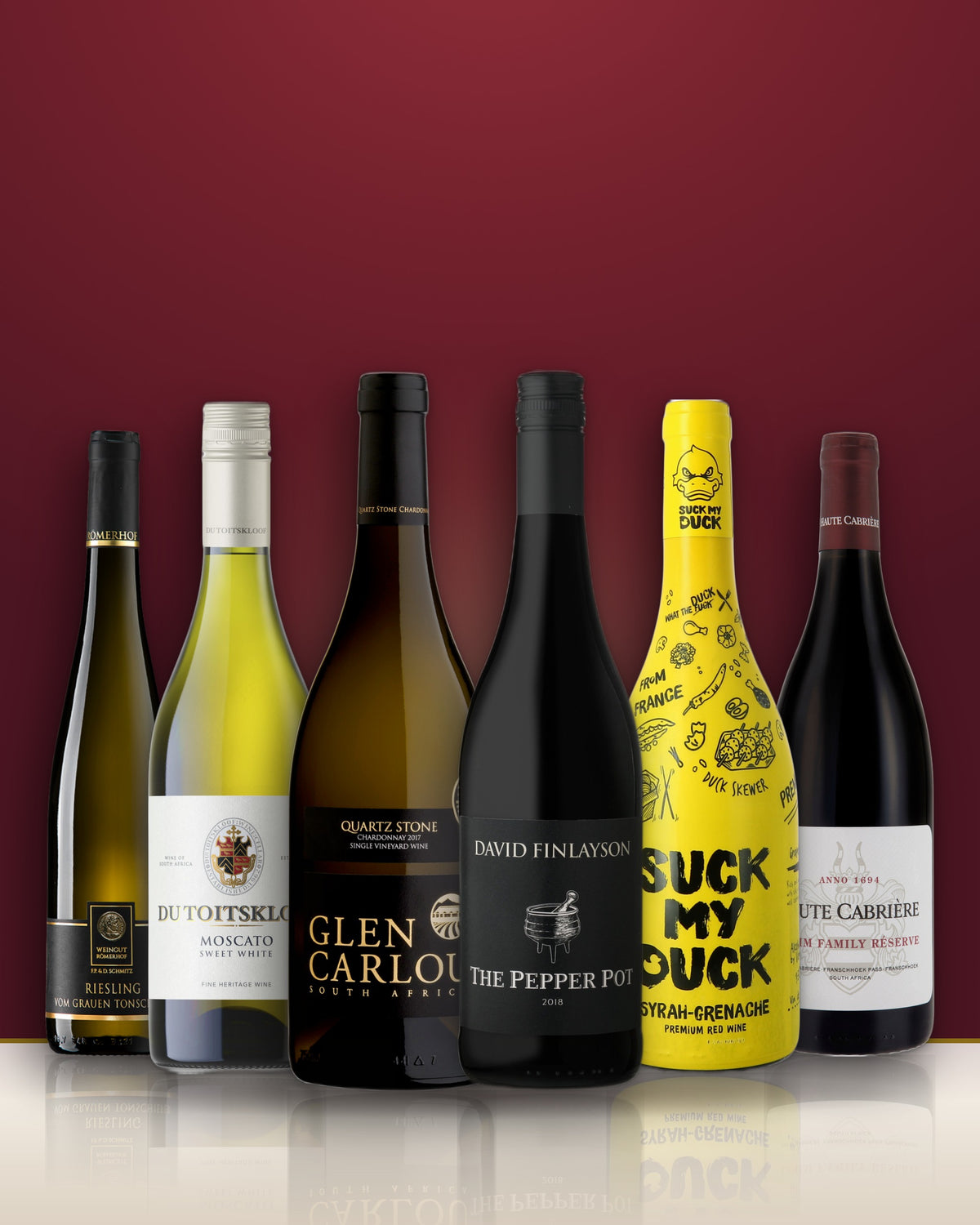 Probierpaket Wein zu Käse – 6 Weine