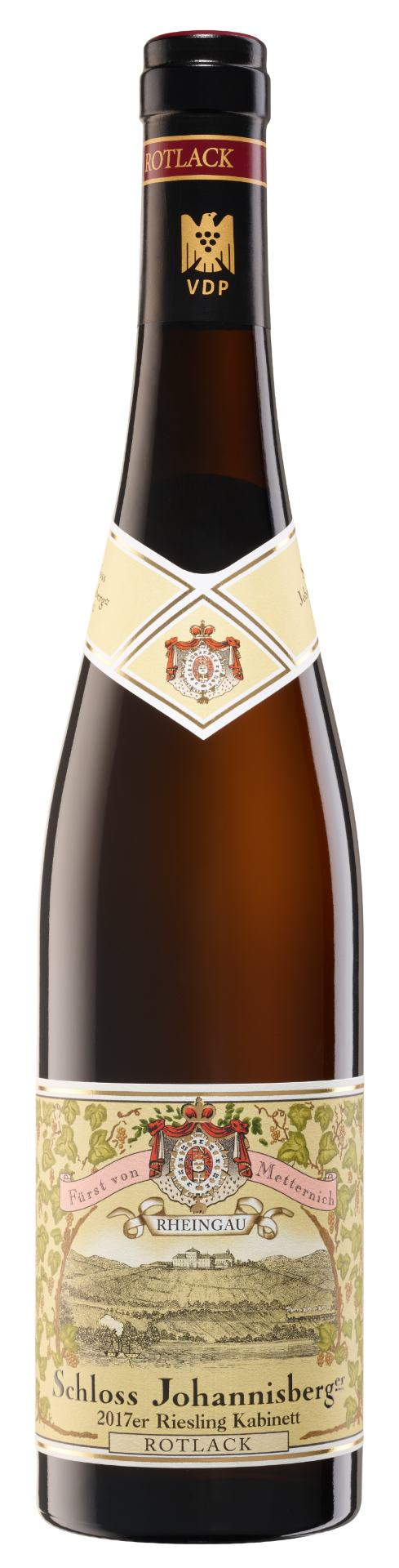 Schloss Johannisberg Rotlack Riesling Kabinett – Fruchtsüßer Spitzen-Riesling aus dem Rheingau
