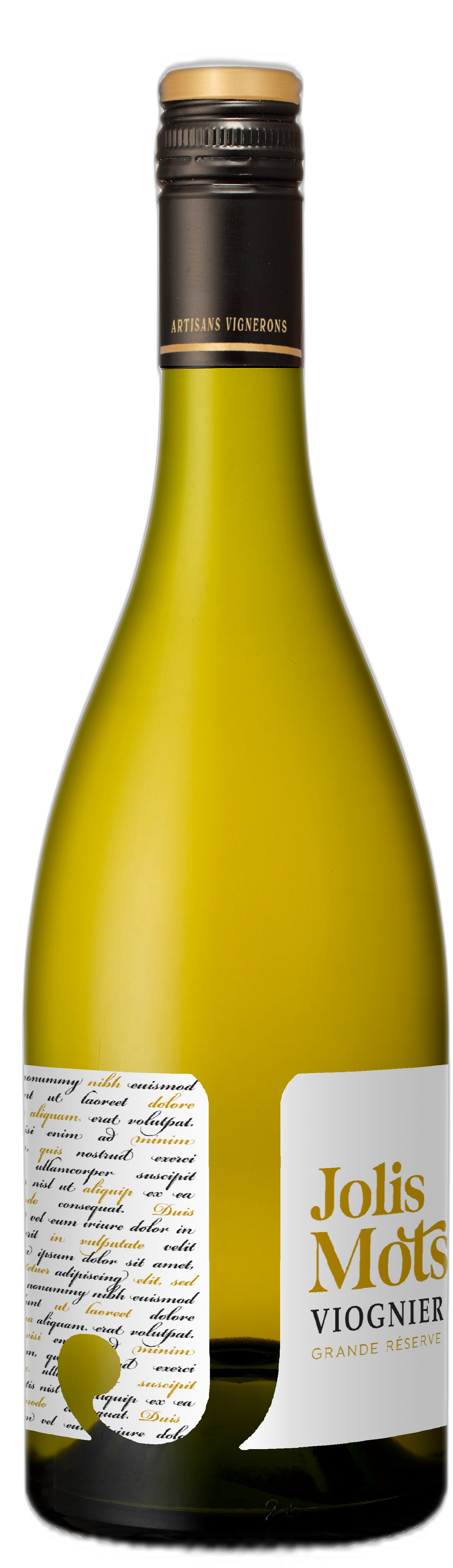 Viognier Jolis Mots Grande Réserve IGP Frankreich Weißwein trocken