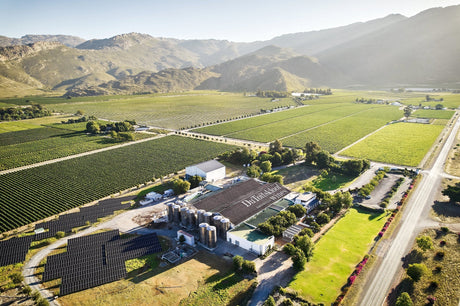 Weingut und Weinberge von Du Toitskloof im Breedekloof Valley