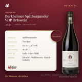 Burkheimer Spätburgunder Bercher VDP Ortswein – Baden – Weinpass | Weinkontor Bastert
