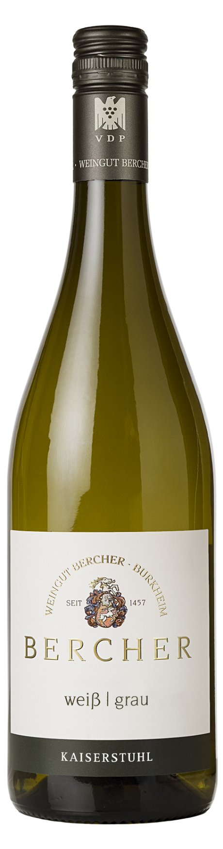 Bercher Cuvée Weiß & Grau VDP Gutswein – Elegante weiße Cuvée aus Baden (Kaiserstuhl)