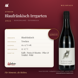 Blaufränkisch Irrgarten Strehn Qualitätswein – Burgenland – Weinpass | Weinkontor Bastert