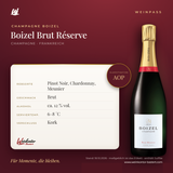 Boizel Brut Réserve AOP – Champagne – Weinpass | Weinkontor Bastert