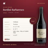 Bordini Elvio Cogno Barbaresco DOC – Piemont – Weinpass | Weinkontor Bastert
