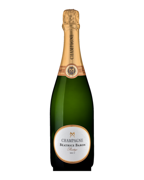 Champagner Beatrice Baron Brut Baron Albert — Flasche mit Etikett