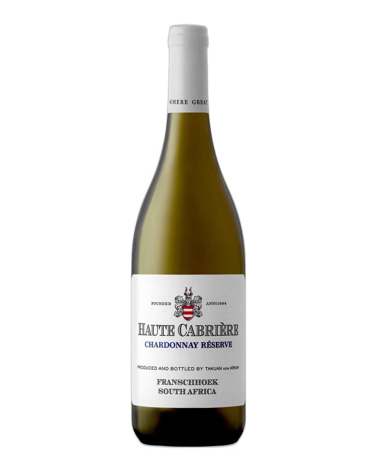 Chardonnay Reserve Haute Cabrière - Coastal Region (Südafrika)