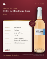 Château Haut-Rian Rosé AOP – Côtes de Bordeaux – Weinpass | Weinkontor Bastert