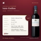 Château La Couronne Saint-Émilion AOP – Bordeaux – Weinpass | Weinkontor Bastert