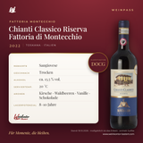 Chianti Classico Riserva Fattoria di Montecchio DOCG – Toskana – Weinpass | Weinkontor Bastert