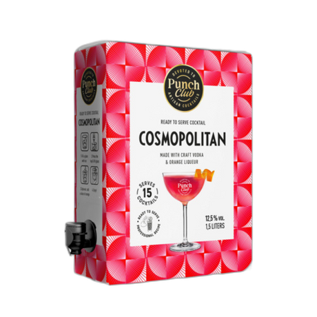 Cocktail Cosmopolitan Punch Club 1,5 L Box