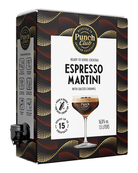 Cocktail Espresso Martini Punch Club 1,5 L Box
