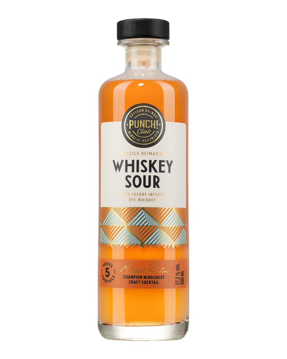 Cocktail Whiskey Sour Punch Club 500 ml