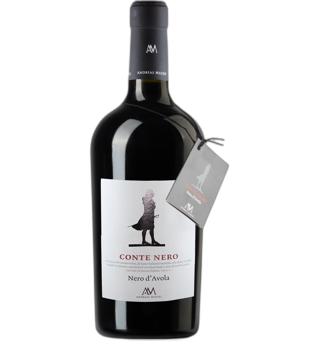 Conte Nero DOP Italien Sizilien Rotwein trocken Nero d'Avola 92 Punkte