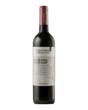 Costers del Gravet Celler de Capçanes — Flasche mit Etikett
