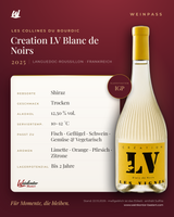 Creation LV Blanc de Noirs Les Collines du Bourdic – Languedoc-Roussillon – Weinpass | Weinkontor Bastert