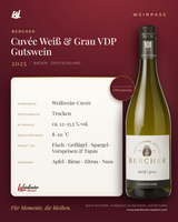 Cuvée Weiß & Grau Bercher VDP Gutswein – Baden – Weinpass | Weinkontor Bastert