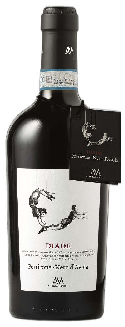 Diade DOP Sizilien Rotwein trocken Perricone Nero d'Avola würzig