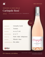 Domaine La Croix Belle Caringole Rosé – Languedoc-Roussillon – Weinpass | Weinkontor Bastert