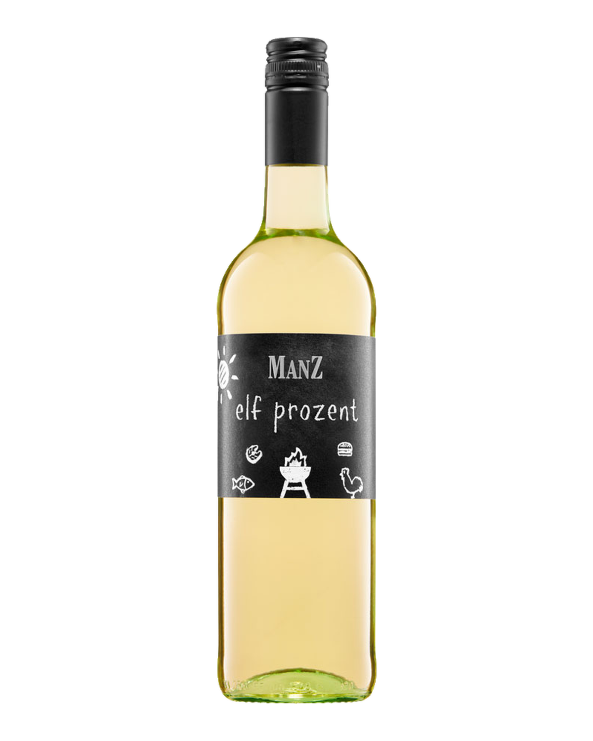 Elf Prozent Weißweincuvée Trocken Manz 6er-Karton - Rheinhessen (Deutschland)