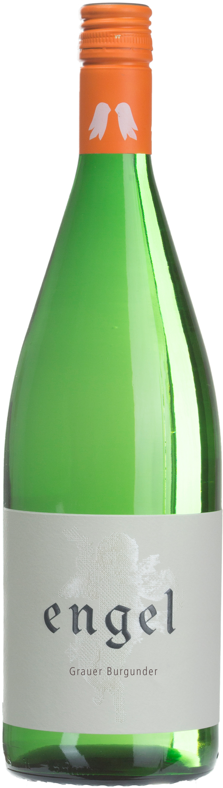 Engel Grauer Burgunder 1 Liter Flasche – Rheinhessischer Weißwein für gesellige Runden