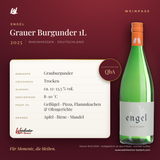 Grauer Burgunder Engel QbA 1L – Rheinhessen – Weinpass | Weinkontor Bastert