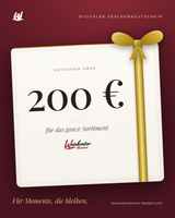 Geschenkgutschein von Weinkontor Bastert über 200 €