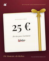 Geschenkgutschein von Weinkontor Bastert über 25 €