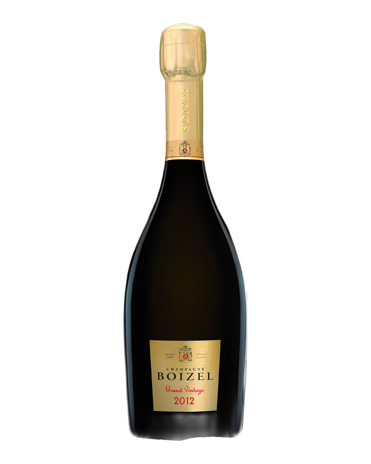 Grand Vintage Champagne Boizel — Flasche mit Etikett